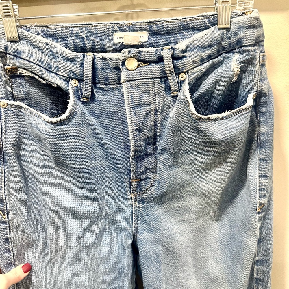 Good American Good Boy Jeans Size 29/8 - Picture 4 of 10